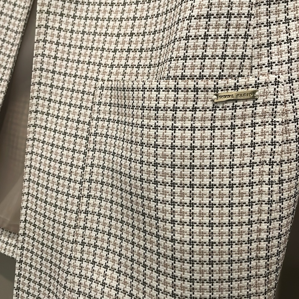 Anne Klein pattern blazer - Picture 3 of 4